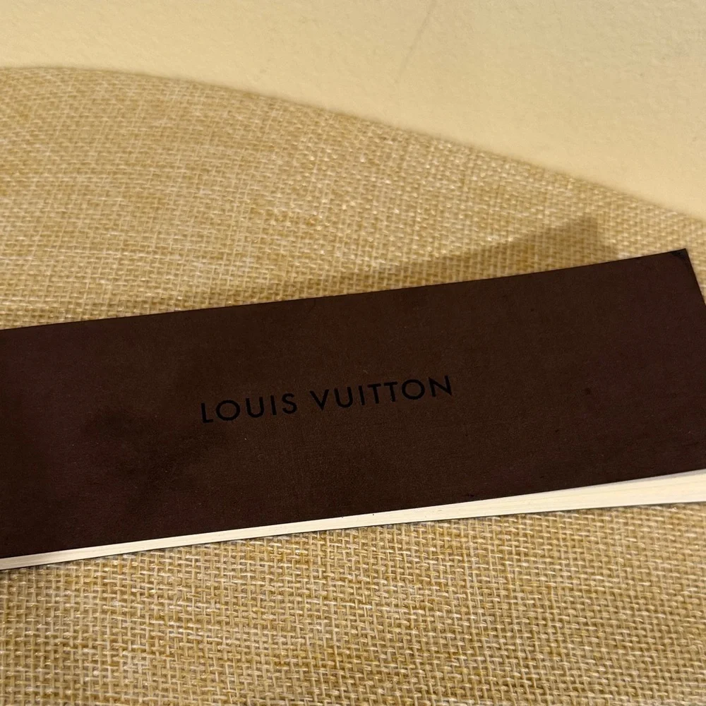 Louis Vuitton Brown Top Box Eyeglasses box with LV guide mini guide books